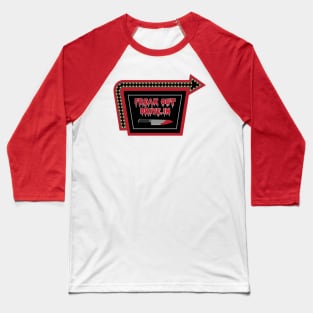 Freak Out Drive-In Baseball T-Shirt